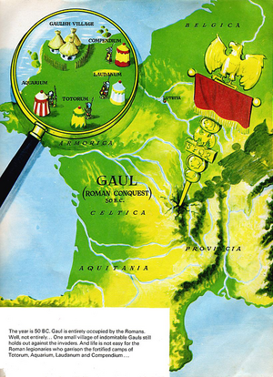 Map of Gaul