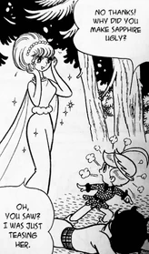 Maria portraying Venus in Princess Knight