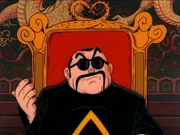 Kin Sankaku's throne room in the 1980 series