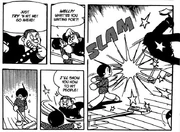 Tonto punches Shibugaki