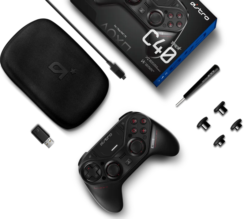 I can finally use my ASTRO C40 TR with PS5 games!! The device is