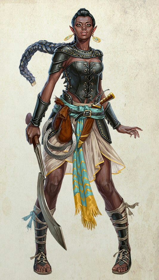female elven cleric