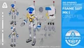 Concept art for the Frame Suit