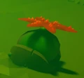 An inactive Volatile Attactus (Green seed)