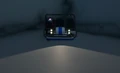 A demonstration of the Large Rover Seat's centered headlights.