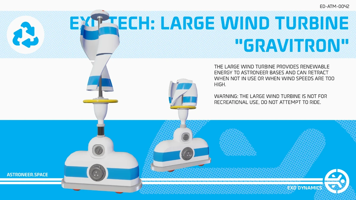 Large Wind Turbine Official Astroneer Wiki