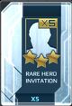 Rare inv x5