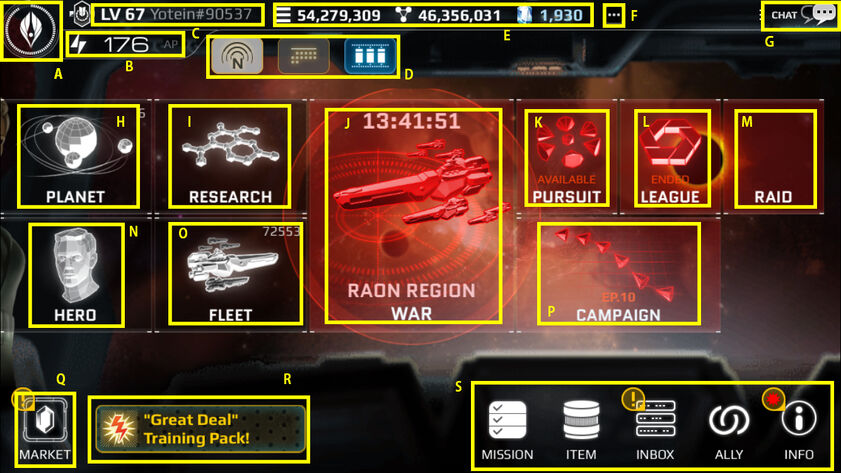 Mainscreen