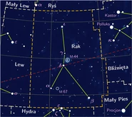 Gwiazdozbiór Raka według Wikipedii