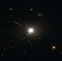 Best image of bright quasar 3C 273