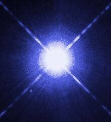 Sirius A and B Hubble photo