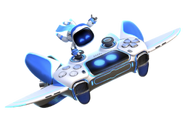 Astro Bot and the Dual Speeder