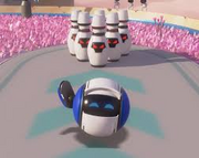 The Ball Suit is one of Astro's power ups in the PS5 demo game Astro's Playroom.