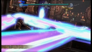 Yasha moving at high speeds