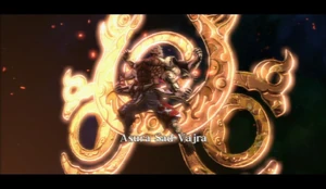 Asura with his halo present