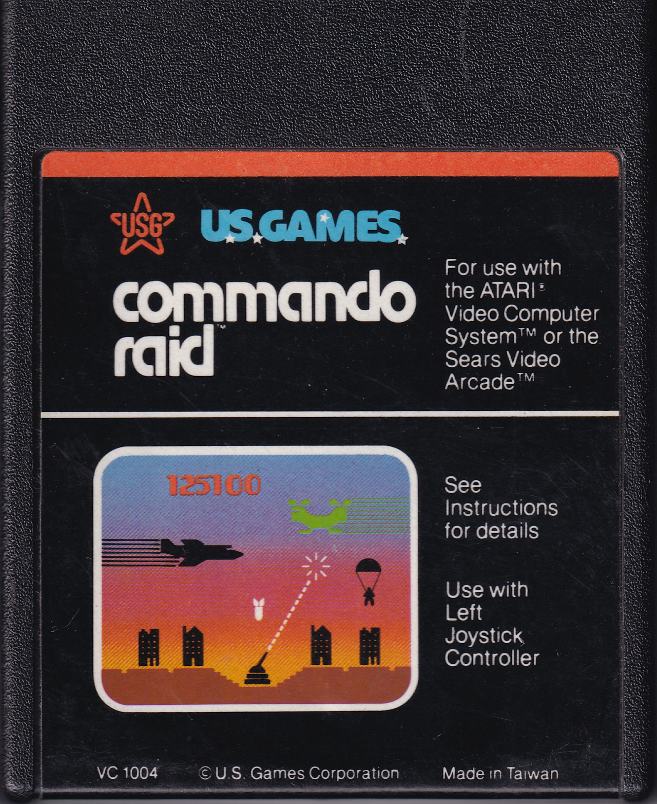 Covers & Box Art: Commando - Atari 2600/VCS (1 of 1)