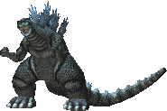 Godzilla '90's render for "Godzilla: Save the Earth".