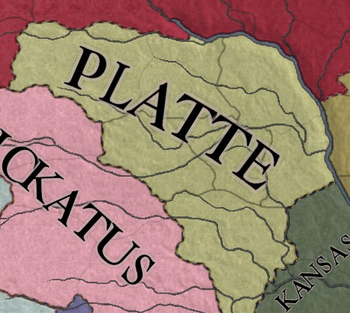 Platte map