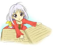 Judie as a child in Judie's Diary