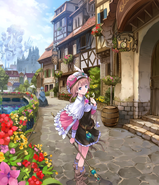 A revised version of the cover artwork from Atelier Rorona Plus