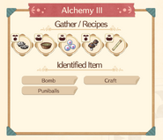 Alchemy 3 Recipe