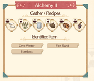 Alchemy 2 Recipe A1