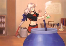 Judith without her hat and jacket