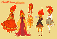 Outfit time flame princess by spicedcoffee-d55c4hh