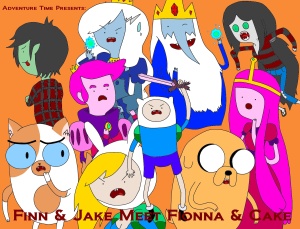 Finn and Jake meet Fionna and Cake | Adventure Time Fan Ficton Wiki | Fandom