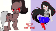 Marsha and Marceline Wolf-i-fied