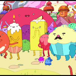 コミック・アニメ Adventure Time 2 Candy People Figurines Adventure Time Candy People 2 Mini Figure 4-Pack Jazwares