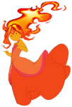 Flame Princess by Bleedman