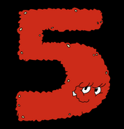 Meatwad as a number five