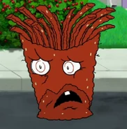 Meatwad as Frylock.
