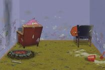 The Back of Meatwad's Room