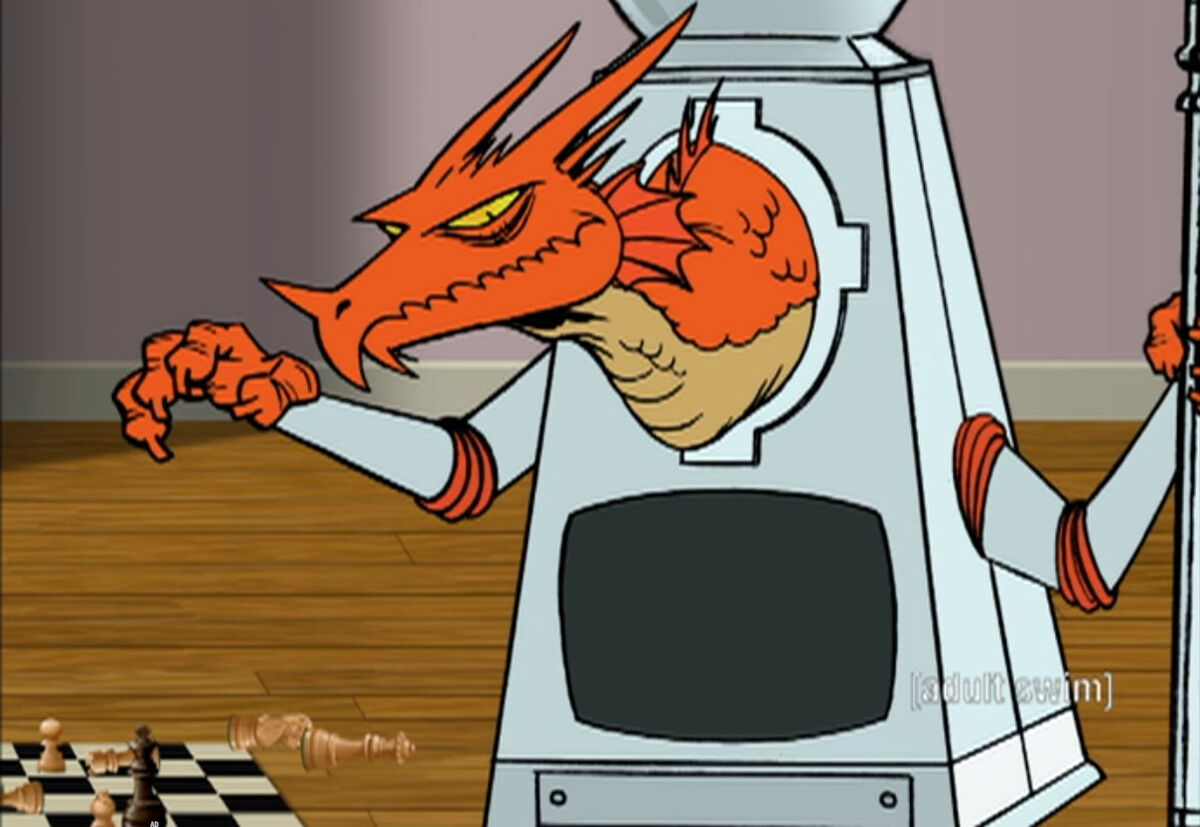 The Chess Dragon | ATHF Wiki | Fandom