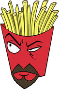 One of Frylock's facial expressions.