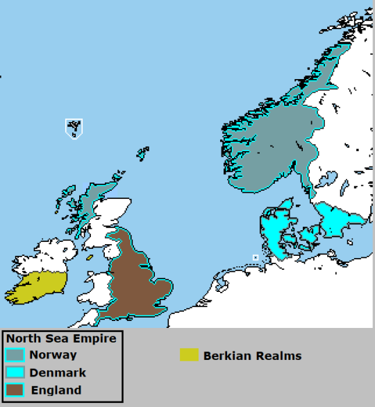 The North Sea Empire of Cnut the Great, 1016 - 1035 (Illustration) - World  History Encyclopedia