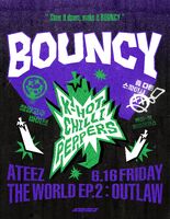 ‘BOUNCY (K-HOT CHILLI PEPPERS)’ Title Poster