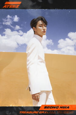 ATEEZ - ATEEZ ALL TO ZERO SEONGHWA サイン入り ALBUM ATEEZ ALL TO ZERO SEONGHWA サイン入り ALBUM