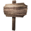 Wooden Sign