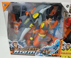 Action man deals dolphin