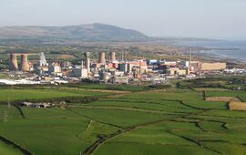 Aerial view Sellafield, Cumbria - geograph.org