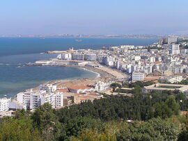 Algiers coast