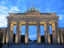 Brandenburger Tor Blaue Stunde