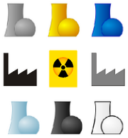 Atomkraft icons