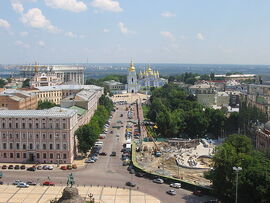 Panorama of Kyiv from Saint Sophia Monastery 5