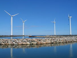 Windkraftanlagen Dänemark gross