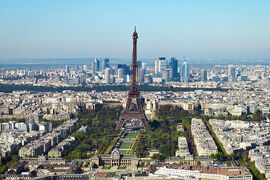 Paris vue d'ensemble tour Eiffel