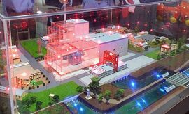 Model of Tarapur Atomic Power Station